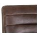Ares Havana Dark Brown Upholstered Counter Height Stool