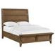 Forge Weathered Chestnut Queen Panel Bed