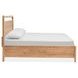 Somerset Butternut California King Panel Bed