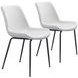 Byron White Dining Chair Set Of 2