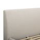 Rayne Cream King Upholstered Panel Bed