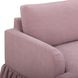 Gertrude Mauve Performance Fabric 90" Sofa