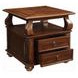 Amado Walnut Rectangular End Table