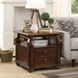 Amado Walnut Rectangular End Table