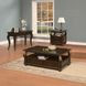 Amado Walnut Rectangular End Table