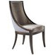 Chamberlain Brown Upholstered Tides Dining Chair with Nailhead Trim
