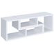 Velma White Convertible TV Console