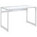 Hartford Chrome Writing Desk