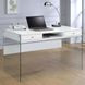 Dobrev Gloss White Computer Desk