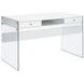 Dobrev Gloss White Computer Desk