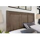 Cool Farmhouse Natural worm Gray King Panel Bed