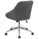 Jackman Grey Upholstered Office Chair