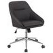 Jackman Brown Upholstered Office Chair
