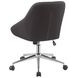 Jackman Brown Upholstered Office Chair