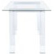 Amaturo Clear Acrylic Writing Desk