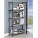 Analiese Gray Driftwood and Black 30" Bookcase