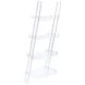 Amaturo Clear Acrylic Bookcase