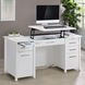 Dylan High Gloss White Lift Top Office Desk