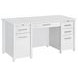 Dylan High Gloss White Lift Top Office Desk