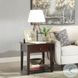 Malachi Walnut Square End Table