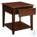 Malachi Walnut Square End Table