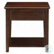 Malachi Walnut Square End Table
