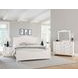 Cool Farmhouse White King Sleigh Bed