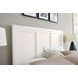 Cool Farmhouse White King Panel Bed