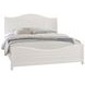 Cool Farmhouse White King Sleigh Bed