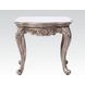 Chantelle Antique Platinum Rectangular End Table
