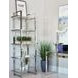 Hartford Chrome Bookcase
