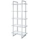 Hartford Chrome Bookcase