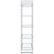 Hartford Chrome Bookcase