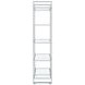 Hartford Chrome Bookcase
