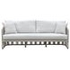 Alexa Outdoor Seating White 79" Outdoor Sofa