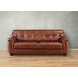 Langford Brandy Leather 84" Sofa