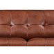 Langford Brandy Leather 84" Sofa