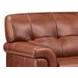 Langford Brandy Leather 84" Sofa