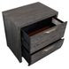 Kinsley Black Heron 2 Drawer Nightstand with USB Charging