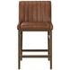Ellsworth Bravo Cognac Upholstered Counter Height Stool
