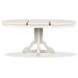 Silverwillow Egg Shell White 66" Extendable Oval Dining Table