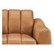 Baylor Cinnamon Leather 64" Loveseat