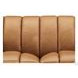 Baylor Cinnamon Leather 64" Loveseat
