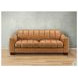 Baylor Cinnamon Leather 84" Sofa