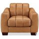 Baylor Cinnamon Brown Leather Living Room Set