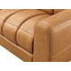 Baylor Cinnamon Brown Leather Upholstered Lounge Chair