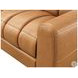 Baylor Cinnamon Brown Leather Upholstered Lounge Chair