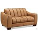 Baylor Cinnamon Brown Leather Living Room Set