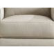 Elowen Vanilla Leather Upholstered Accent Chair
