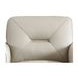 Elowen Vanilla Leather Upholstered Accent Chair